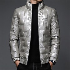 爸爸冬季棉衣冬季男中年外套厚棉袄立领中年棉服DFLDY2019-P160图片