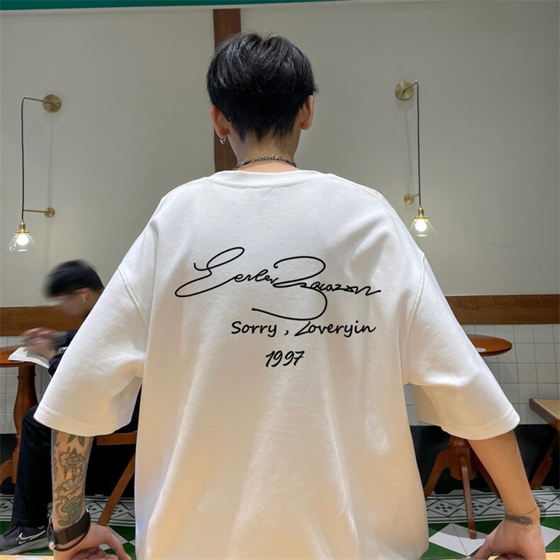 量大优供视频230g重磅纯棉短袖T恤男NT211-特P19控38,男装T恤,电商B367