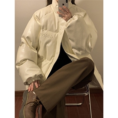 中性风黄灯鳄鱼纹钢印设计棉衣男MY77093P120控168抖音控198，男装棉衣，星座227-7
