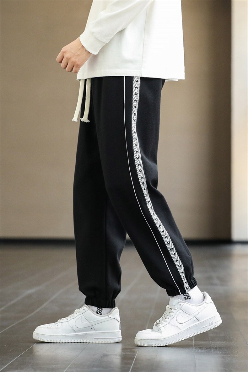 高品质秋季新款运动裤男束脚宽松卫裤潮流休闲长裤篮球裤子,男装休闲裤,星座815-2