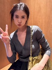 优雅气质V领仿羊毛开衫显瘦修身百搭时尚单品，女装羊毛衫，圣旺供货