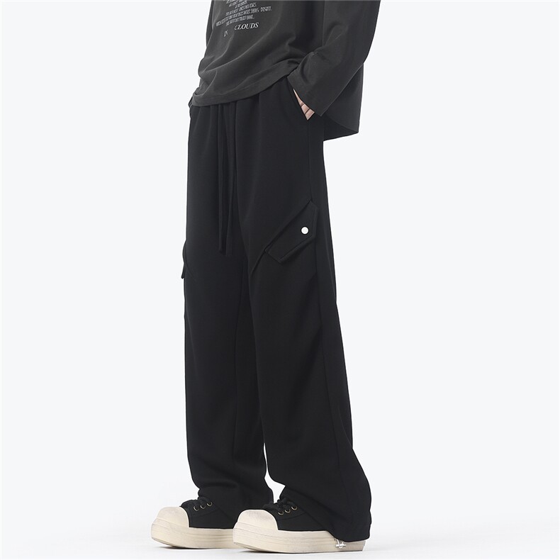 现货现货面料65棉35聚脂钎维秋季休闲卫裤D329-QM747-P50-控78,男装休闲裤,电商D329