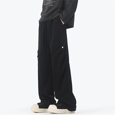 现货现货面料65棉35聚脂钎维秋季休闲卫裤D329-QM747-P50-控78，男装休闲裤，电商D329