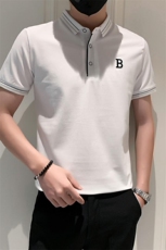 3032-P40精神小伙短袖潮男痞帅打底夏季半截袖青少年POLO衫男翻领，男装T恤，电商D310B-1