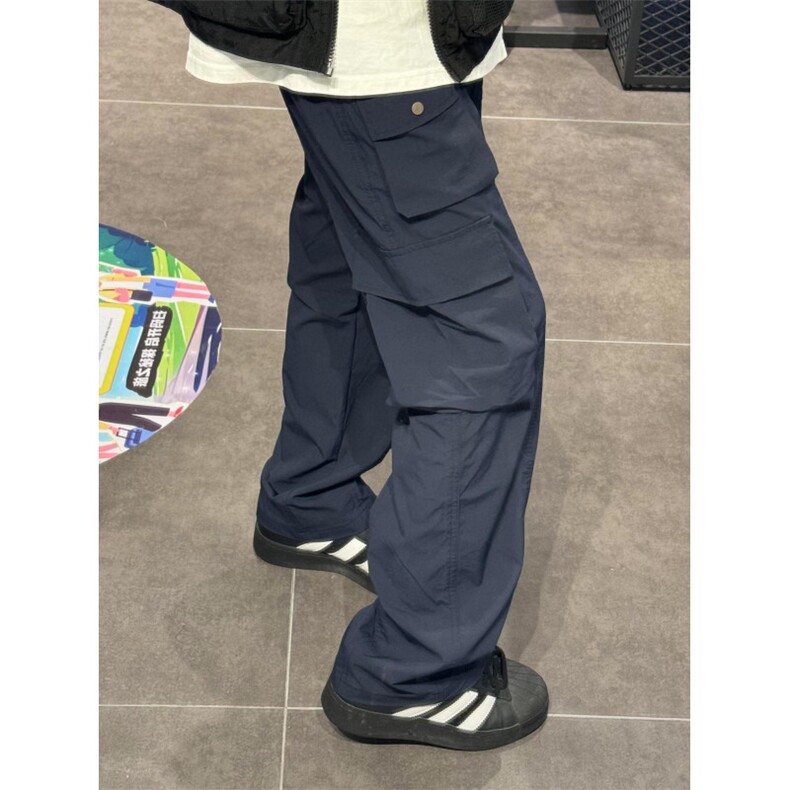 【网图】藏蓝色工装裤男夏季户外美式机能冲锋裤KZA139WW-特P43,男装工装外套,星座1007（原301D）