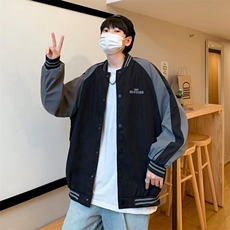 潮流夹克潮男春季棒球领夹克D42P55，男装夹克，星座1116-2