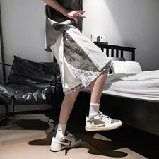 男春季潮流时尚假两件休闲短裤A707P20，男装休闲裤，星座1116-2