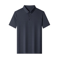 夏季新款男士翻领短袖t恤中年有领男装上衣服休闲POLO衫，男装T恤，电商B212（原钱塘6029）