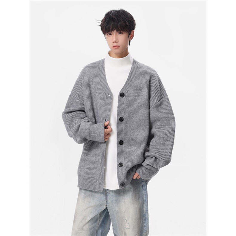 A169毛衣纽扣开衫MK2404P55控88，男装针织衫/毛衣，电商A169