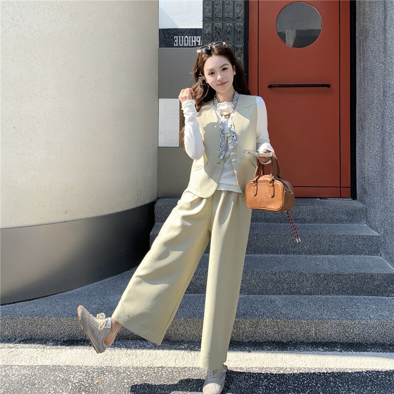 现货数据好26年新款春装套裤三件套182-8695P228K358,女装套装/套裙,帛香坊
