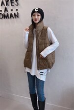 2021冬季新款90绒马甲，女装马甲，曼希野