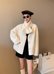 冬款皮毛三件套图片
