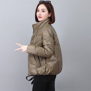 《现货冬装》4色可选立领羽绒服休闲短外套图片