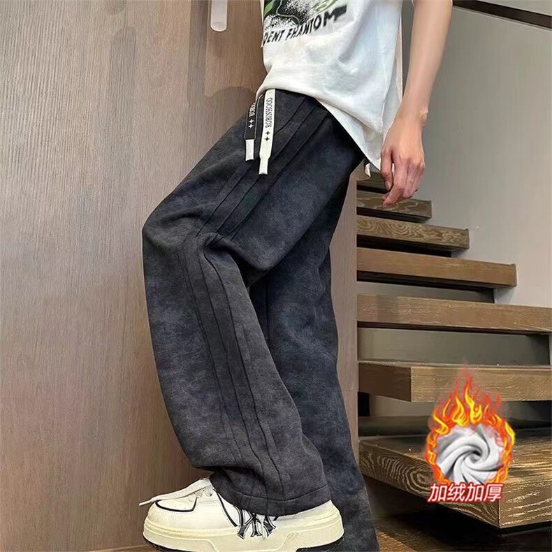 1506/QK1500/P31美式街头男潮牌复古宽松休闲阔腿裤子,男装休闲裤,星座1506