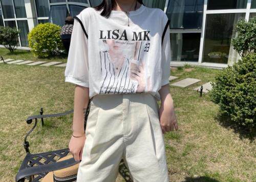 天丝棉小衫，女装，橙色恋人