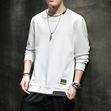 3！特批！秋季男士大码宽松鹿头圆领卫衣打底衫，男装卫衣，星座617B