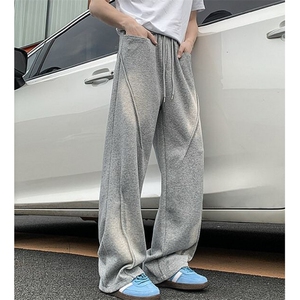【002】 休闲裤男宽松垂感直筒运动卫裤渐变裤 A079-KM36-P46图片