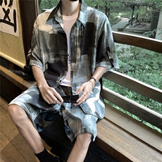 1小河套装TZ77826特P50衬衫DCS77827特P30DK77828特P20套装控98，男装衬衫，星座226-2