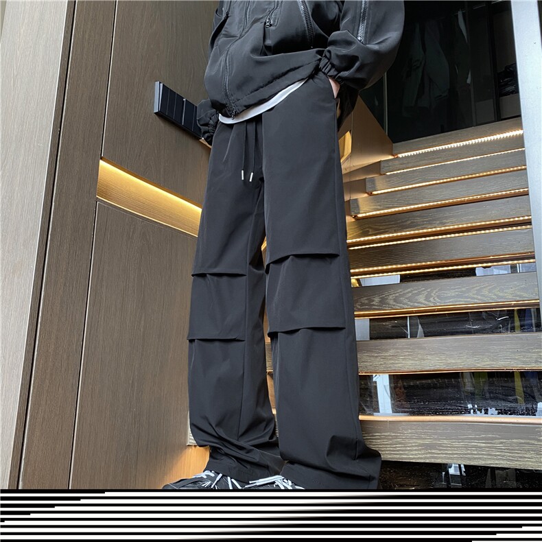秋季新款机能户外机能防水压褶宽松冲锋裤B315-K807-特p30控58,男装休闲裤,电商B315
