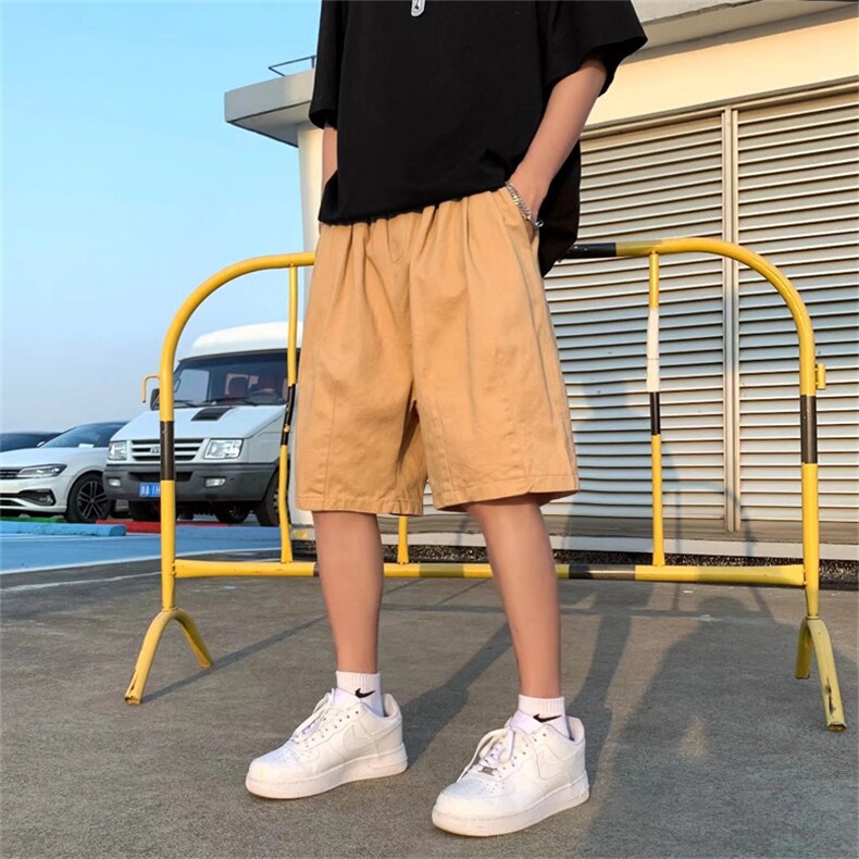 五分裤韩版潮流工装短裤潮牌ins中性休闲裤夏季百搭裤男DK27-p28,男装休闲裤,星座1008