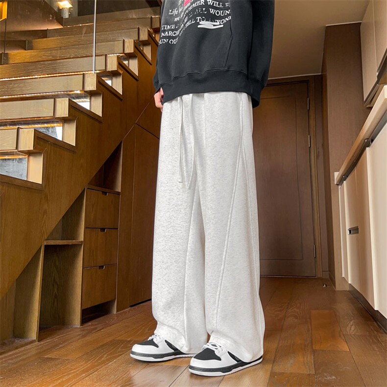 青少年弯刀裤运动休闲卫裤CK47  S-2XL  特P38  加绒特P45图片