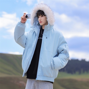 高街潮牌休闲棉衣潮流宽松棉服A161-9982图片