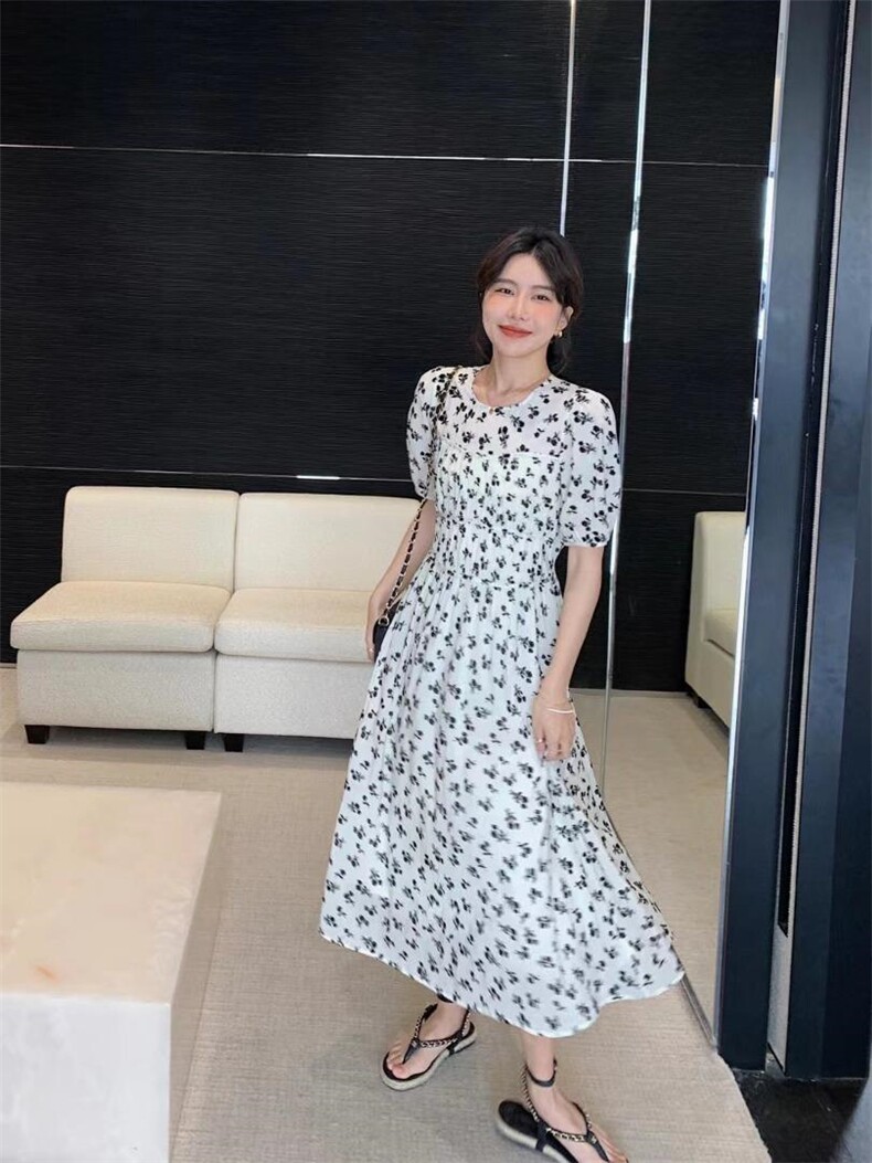 077连衣裙，女装连衣裙，Mokou陌扣