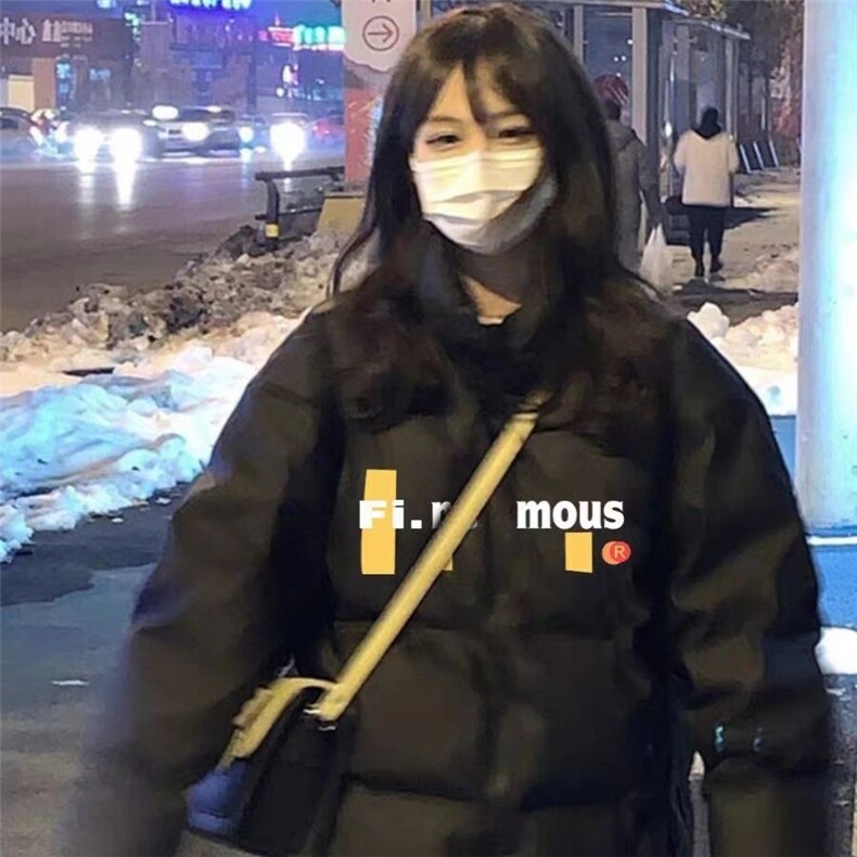 潮牌冬季痞帅高街棉服男小众美式印花百搭新款棉衣外套MY285-P67,男装棉衣,星座208-5