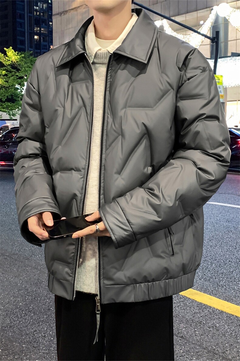 羽绒服数据2025新标90%白鸭绒有报告YR25335TP195控288,男装羽绒服,星座301B-1
