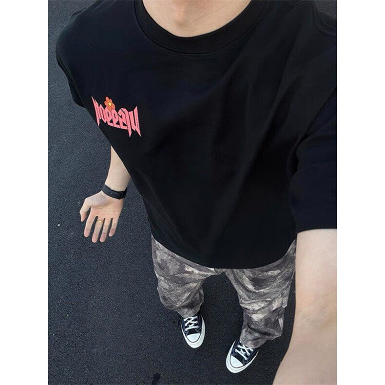 潮牌印花纯棉短袖ZX0208-P22,男装T恤,星座313A(原308A-2)