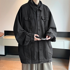 牛仔夹克男大码牛仔外套男茄克NJ77402-P60，男装夹克，电商A040