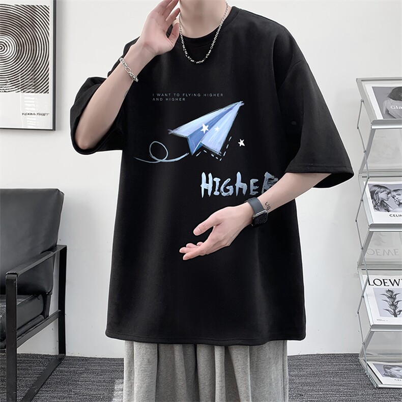 麂皮绒短袖t恤男大码半袖男JD82270-P25,男装T恤,电商A040