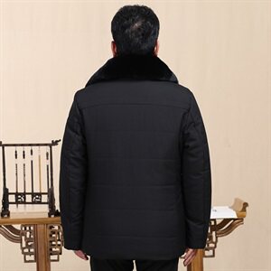 8803/款长期做-老人棉衣男中长款爸爸外套棉衣父亲衣服棉袄图片