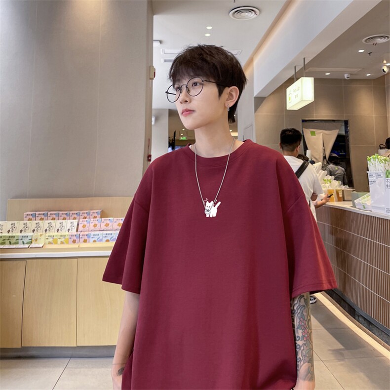 230g重磅纯棉! 夏季短袖t恤男半袖男NT196-特P 19  控38图片
