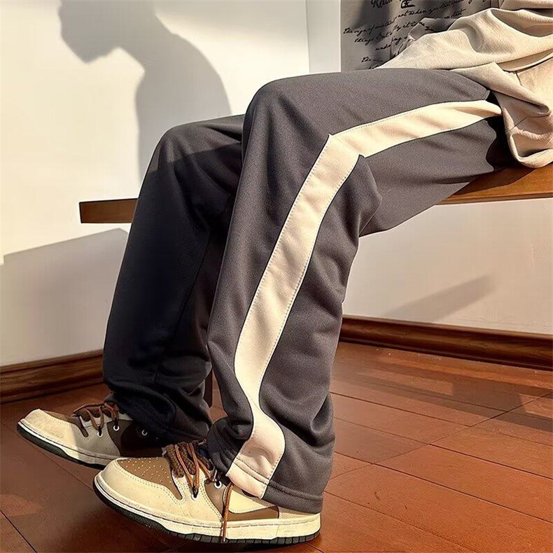 男潮流复古慵懒风直筒宽松男长裤休闲裤KK299-P28,男装休闲裤,星座911-3