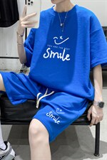 ！数据超好！2022夏季新款男士华夫格短袖T恤套装HTZ01P50，男装T恤，电商B220