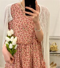 太阳花连衣裙，女装连衣裙，FMV(1F)