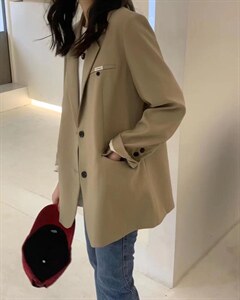 春款西装图片