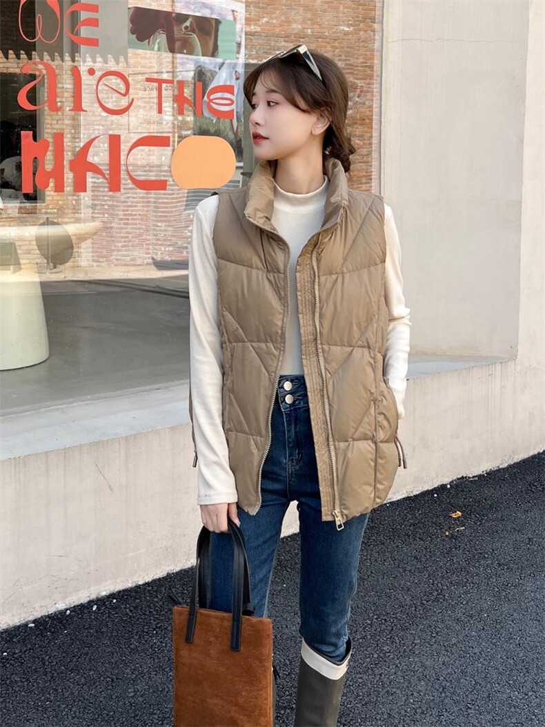 2022冬季羽绒马甲，女装马甲，曼希野