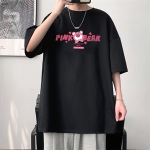 230g重磅纯棉短袖t恤男大码半袖半截袖DX17329-P20