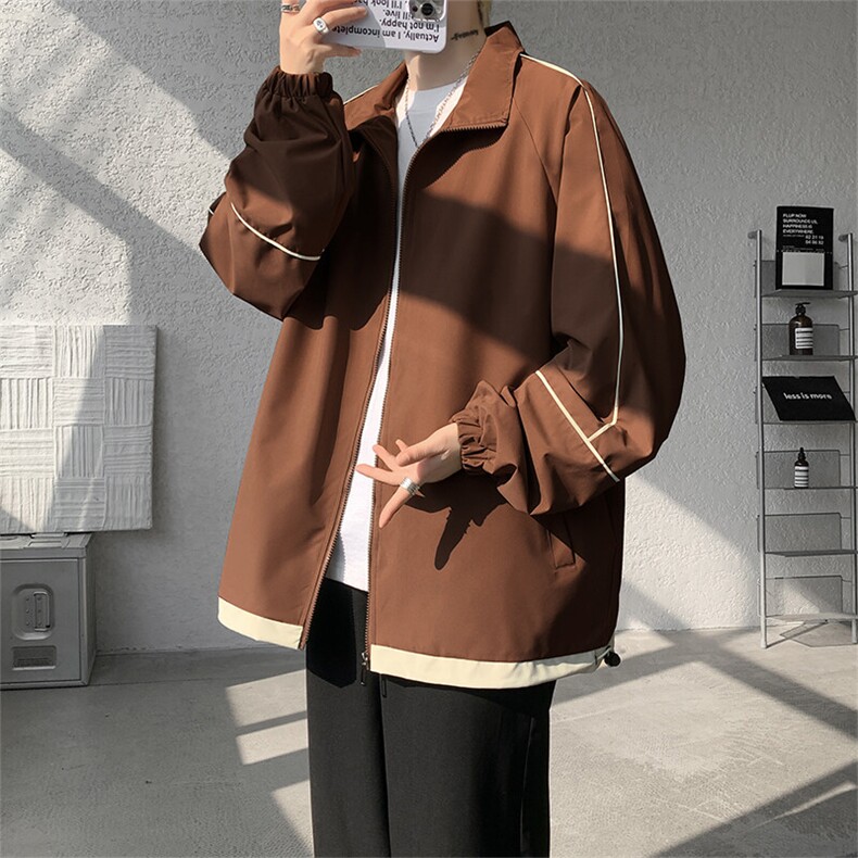 夹克男春季新款港风宽松外套JK8509-P55图片