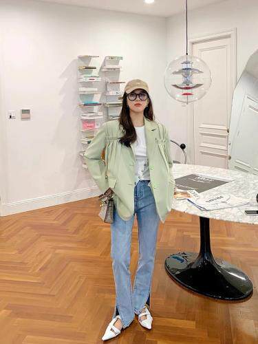 【春季新款】自制百褶气质西装，女装西装，F/TU