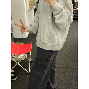 【网图有货】cleanfit灰色工装裤欧美vibe裤子高街GZK03LL-特P40图片