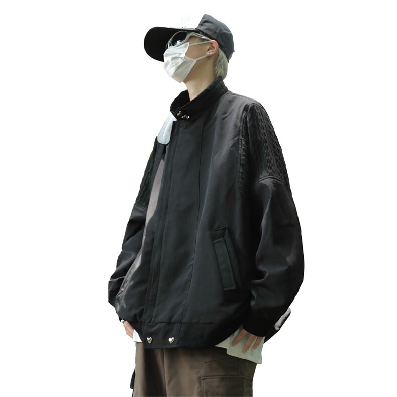 抖音直播！垫肩阿尔法飞行员夹克男CP35-70,男装夹克,电商B371