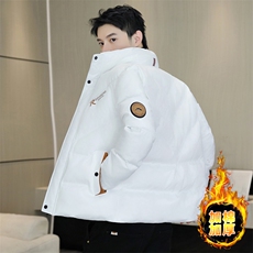冬季加厚棉衣男休闲时尚青年立领棉衣百搭棉服外套M1801-P78，男装棉衣，星座310B-3