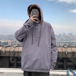 春季连帽工装夹克男士韩版宽松百搭潮流潮牌休闲外套DS629T图片