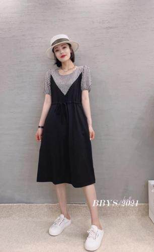 休闲连衣裙，女装连衣裙，百变元素