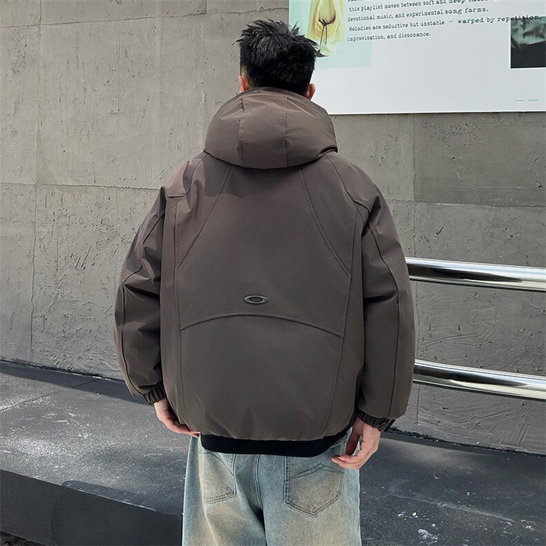 2025新标90白鸭绒连帽男羽绒服日系风外套大码303-P320,男装羽绒服,星座223（原229-2）