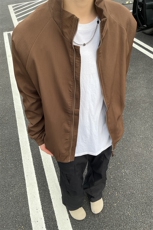 A178秋冬季新款美式夹克男潮牌宽松外套JK001P50限价78，男装夹克，电商A178