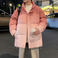 现货港风棉衣男渐变立领二开加厚棉袄DSA157B-M8860-特P75，男装棉衣，电商A157B